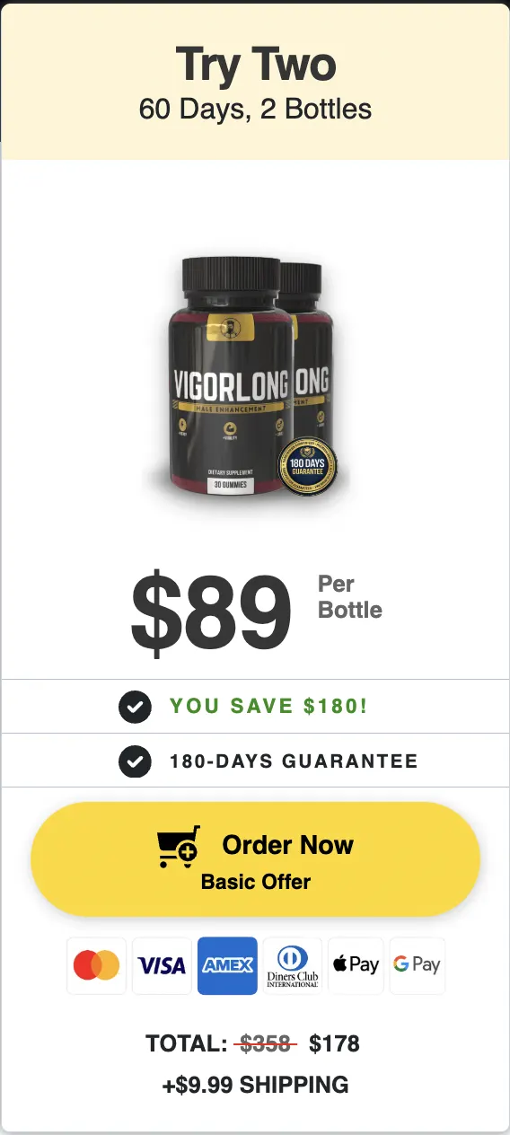 Buy VigorLong 1 bottle 30-day supply